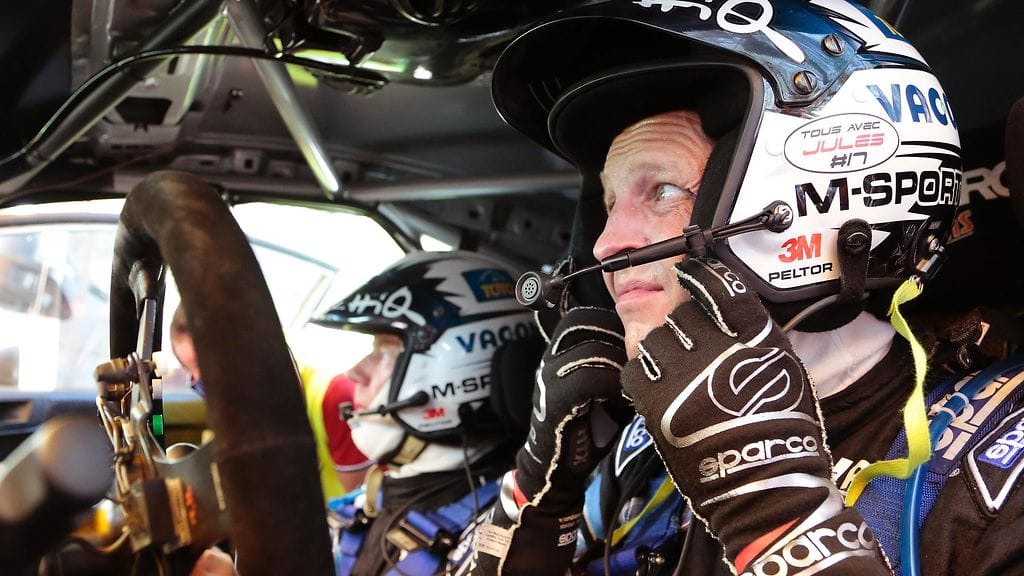 Mikko Hirvonen ja Jarmo Lehtinen kilpailivat vielä viime kaudella rallin MM-sarjassa M-Sportin Fordilla.