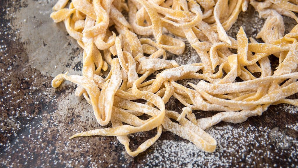 Tuorepasta on todellista pikaruokaa; sen keittoaika on vain pari minuuttia!