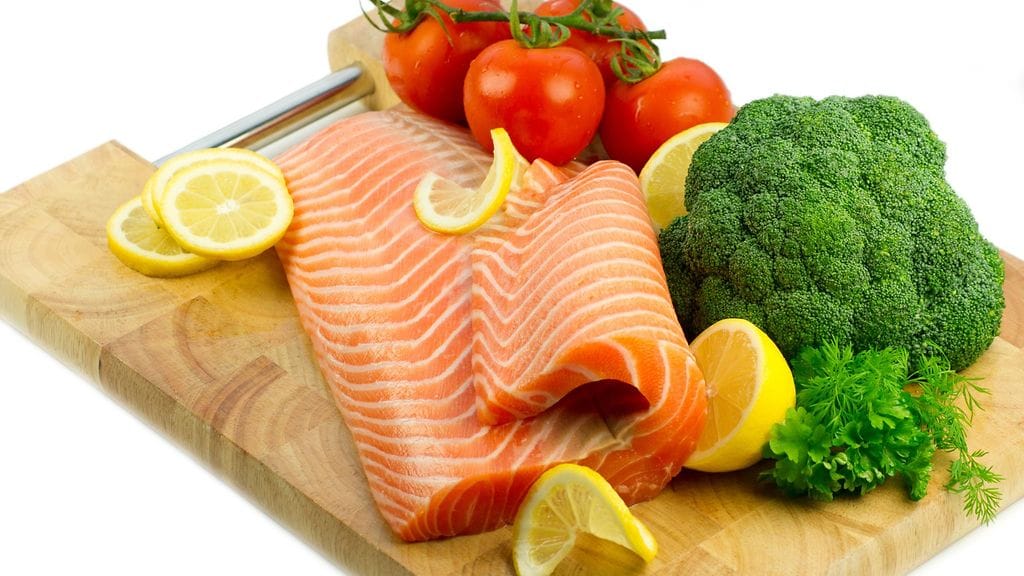 Lohi ja parsakaali saavat ihon hehkumaan.