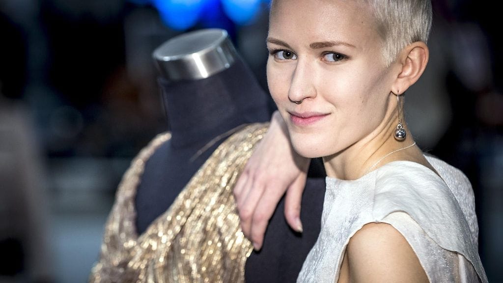 Piia Honkanen yhdistää mallistossaan feminiinisen ja maskuliinisen.