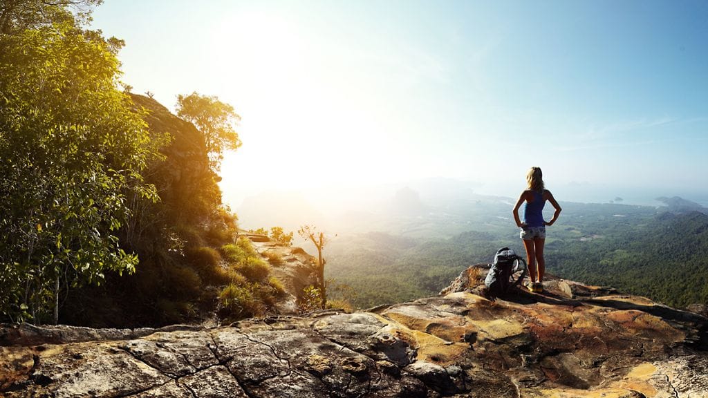 Utelias henkilö löytää maailmasta paljon ihania puolia.