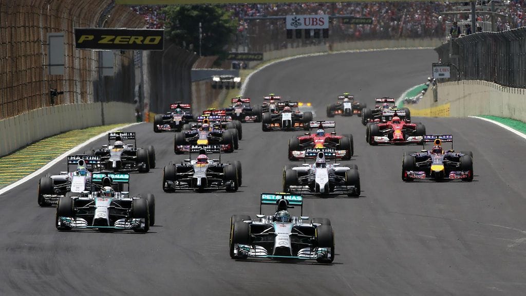Brasilian GP:n startti