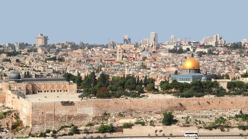 Kuvituskuvaa Jerusalemista.