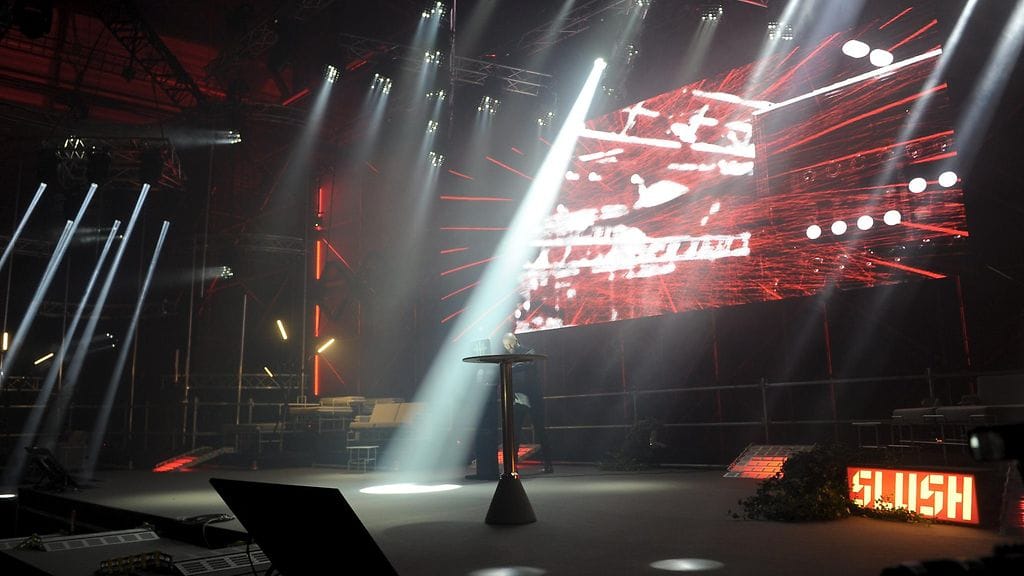 Slush oli valon juhlaa.