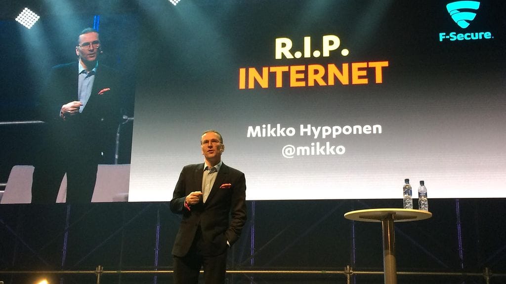 Mikko Hyppönen Slushissa