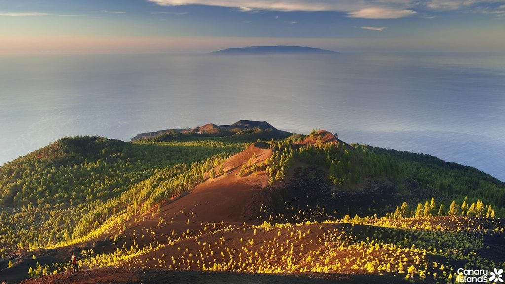 Ruta de los volcanes eli Tulivuorten vaellusreitti, La Palma.