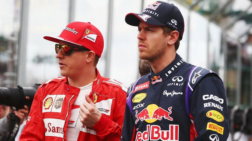 Kimi Räikkönen ja Sebastian Vettel ajavat ensi kaudella kilpaa tallikavereina.