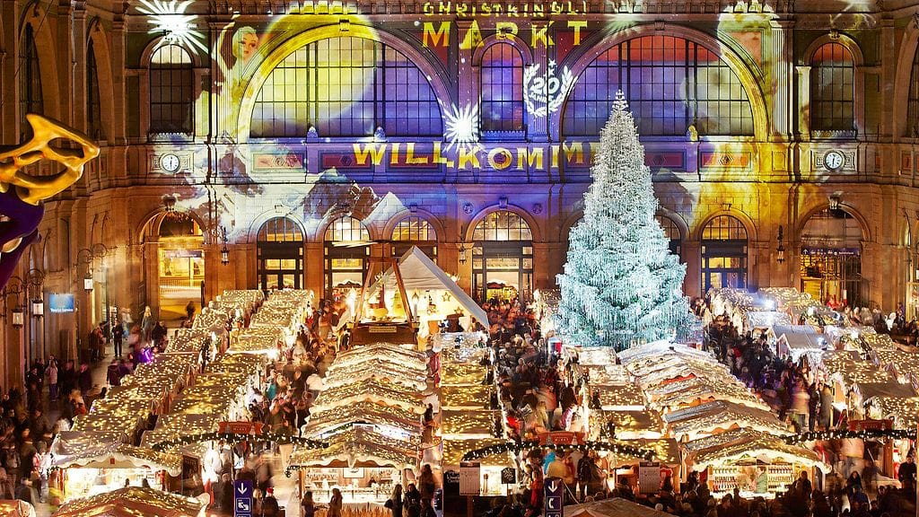 Christkindlimarkt Zürichissä. Kuva: OC Christkindlimarkt.