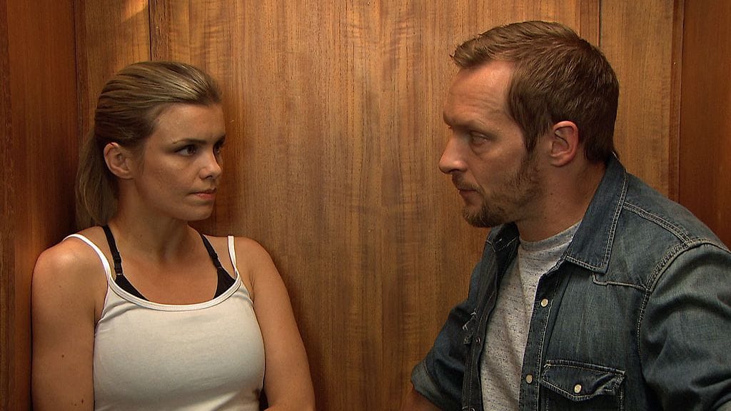 Salatut elämät - Monica ja Sebastian (Irina Vartia ja Jarkko Nyman).