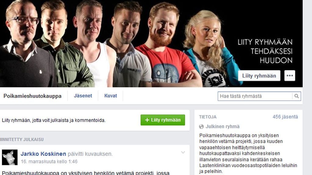 Kelpaisiko unohtumaton illallinen? Poikamieshuutokauppa kerää varoja Lastenklinikan leluihin.