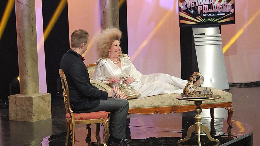 Svetlana Rönkkö Putous-finaalissa.