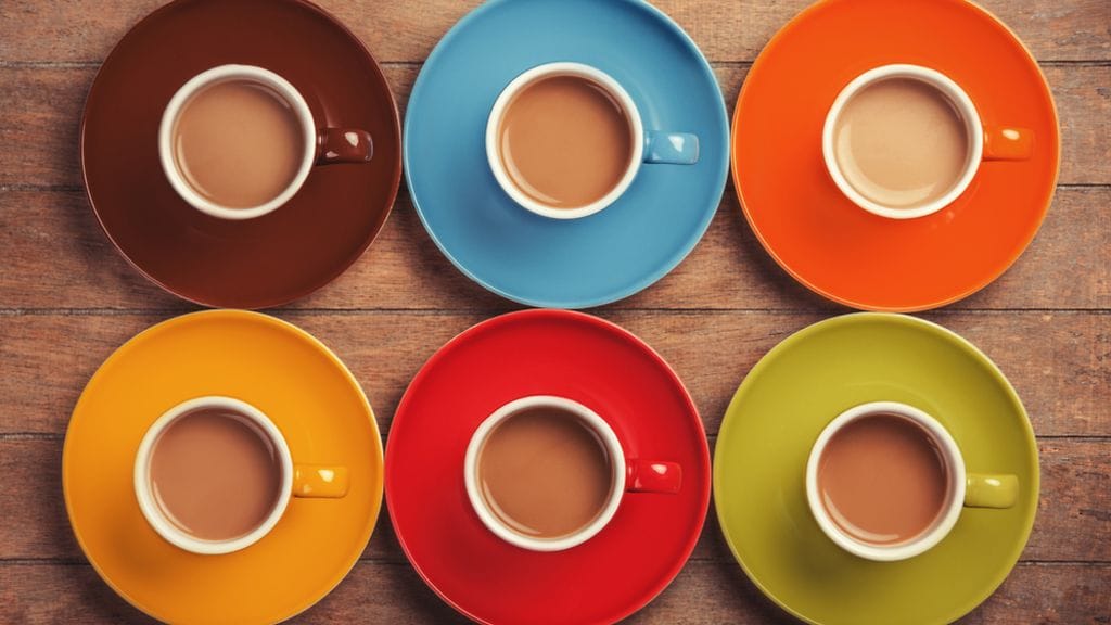 Minkävärisestä kupista sinä nautit kahvisi?