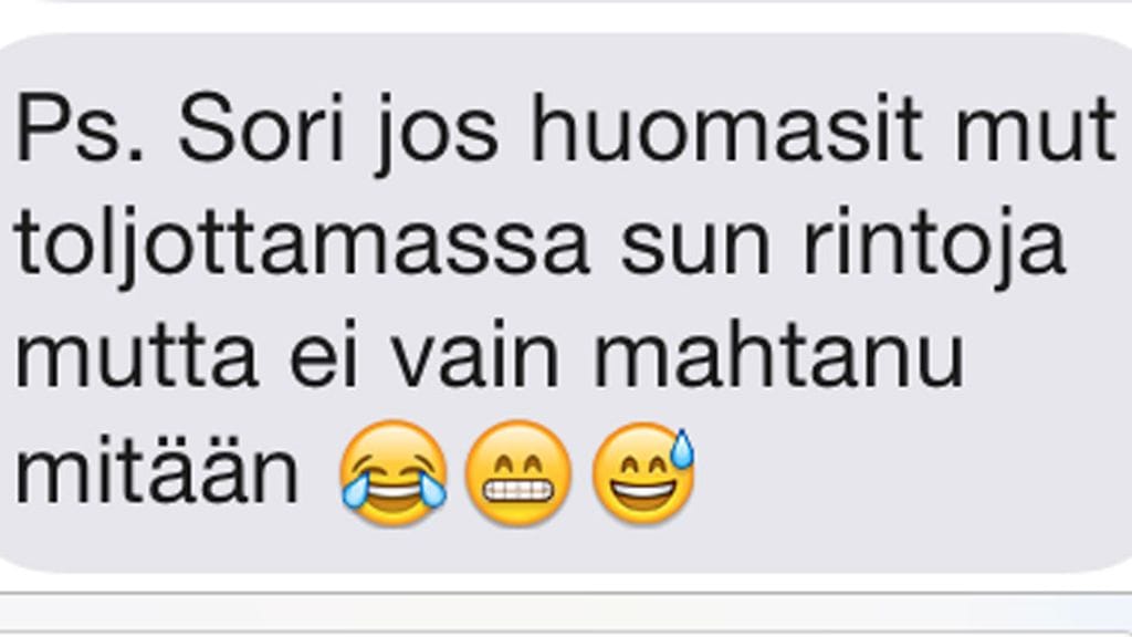 tinder (ei sää käyttää!)