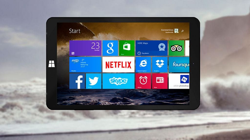 Eve-Tech T1 -Windowstabletti