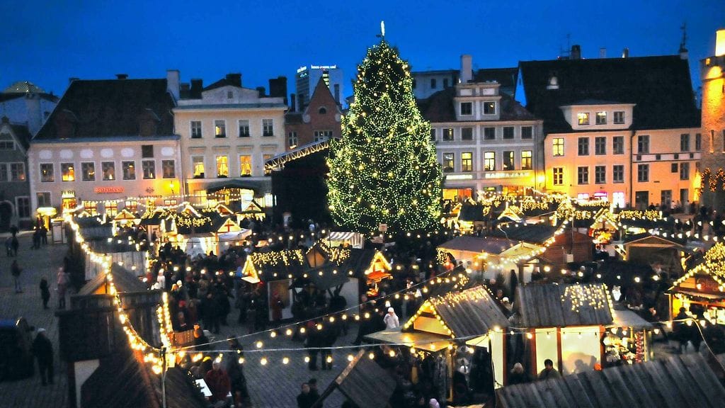 Tallinnan joulumarkkinat.