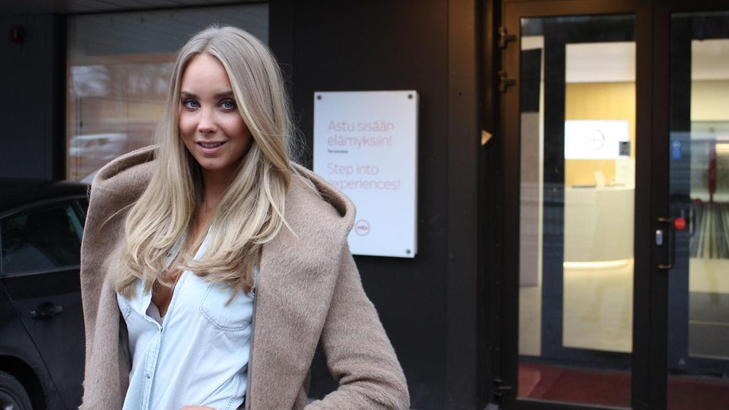 Sabina Särkkä tapasi Ossi-rakkaansa viime syksynä.