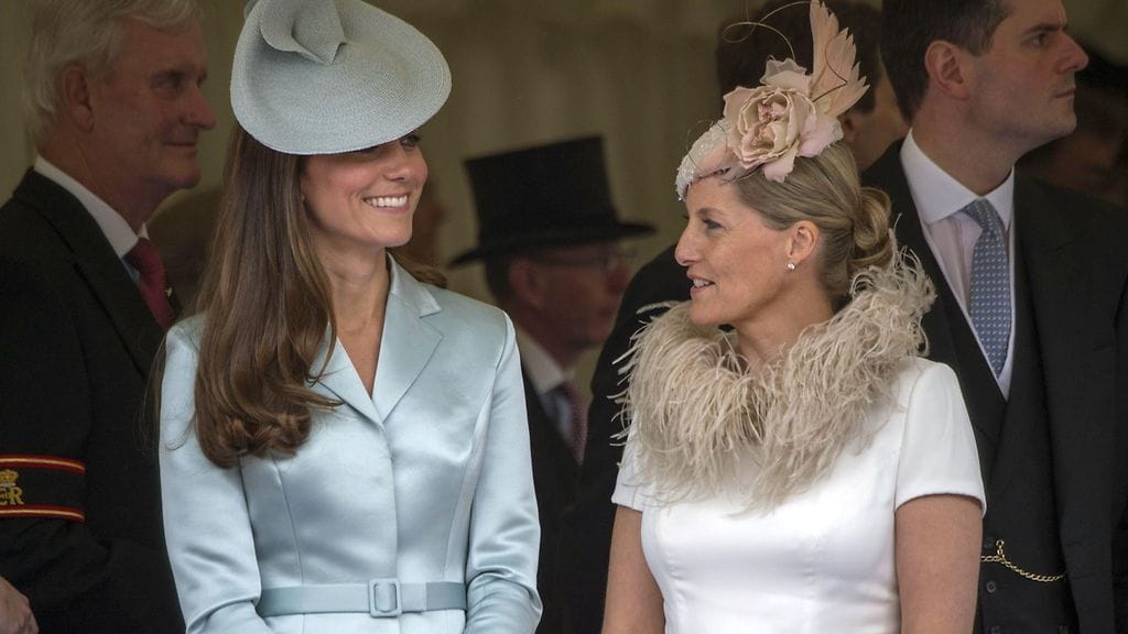 Herttuatar Catherine ja Wessexin kreivitär Sophie.