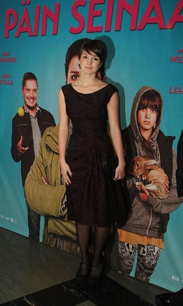 Mimosa Willamo Päin seinää -kutsuvierasensi-illassa 18.12.2014,. (1)