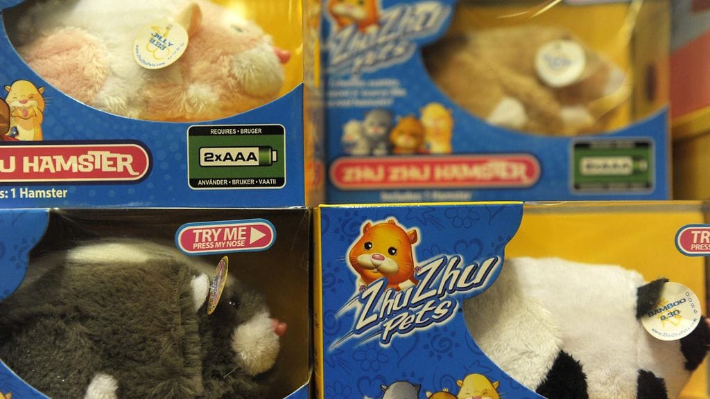 Vuoden 2011 hittilahjat, Zhu Zhu Pets -hamsterit