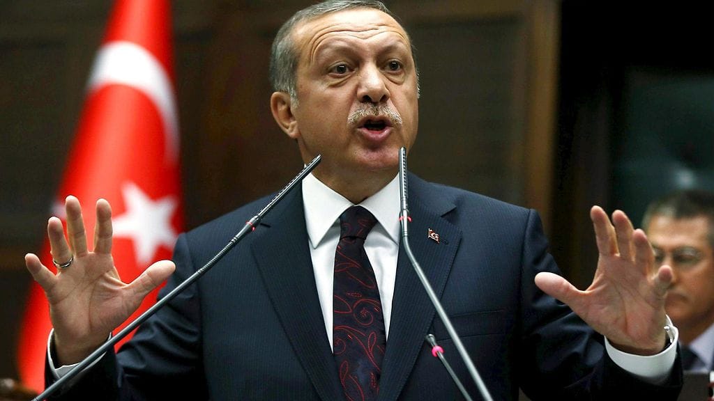 Turkin presidentti Recep Tayyip Erdogan.