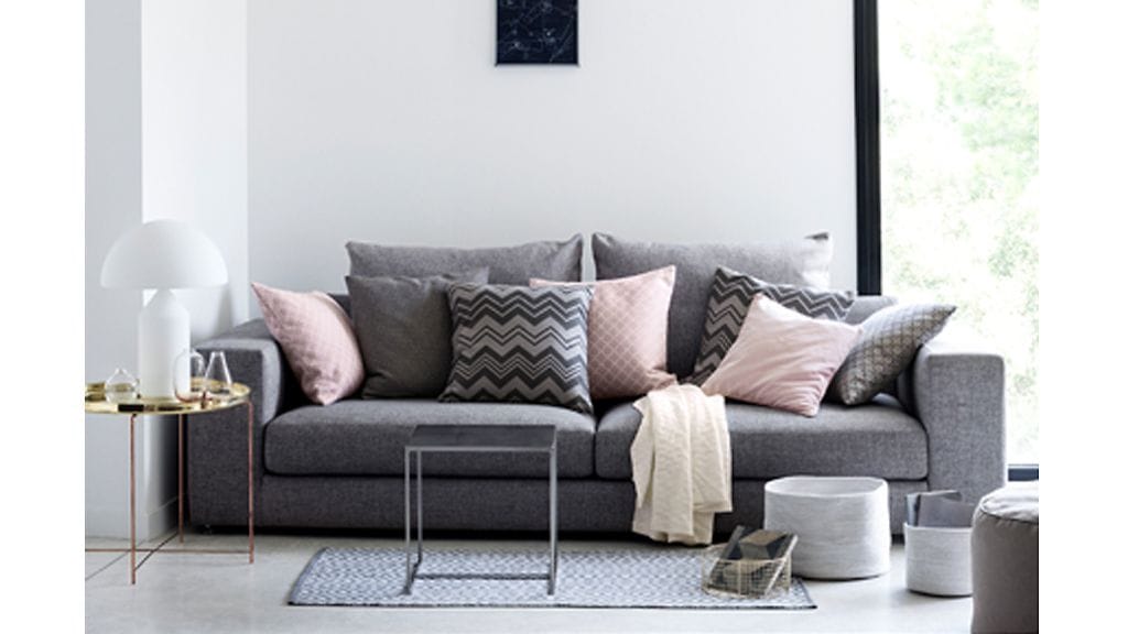 Pehmeät talvipastellit HM Homen tapaan.