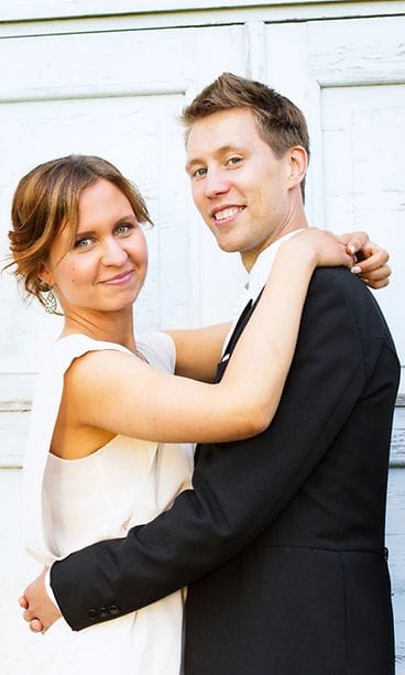 Ensitreffit alttarilla, Viola ja Esa (2)