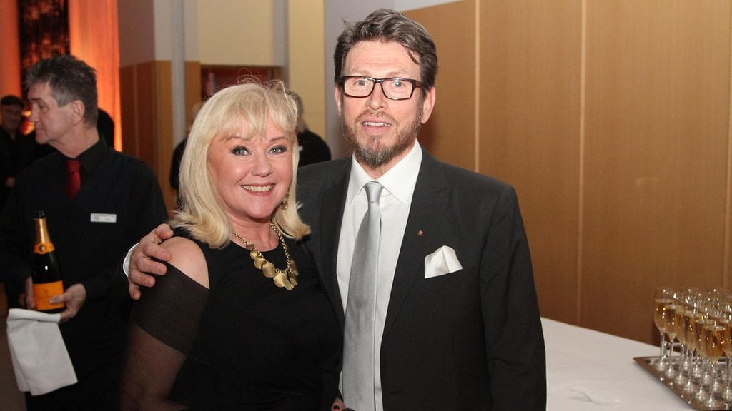 Jarna Jalala-Keskinen ja Jouko Keskinen Strauss-konsertissa Finlandia-talolla 5.1.2015.