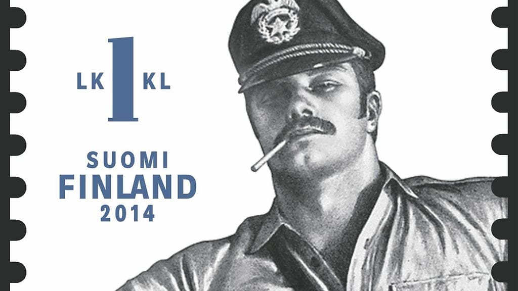 tom of finland postimerkki