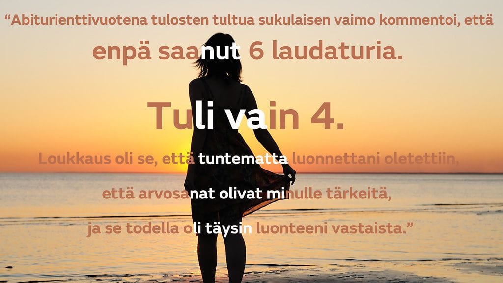 Lukijan tarina juttuun 7