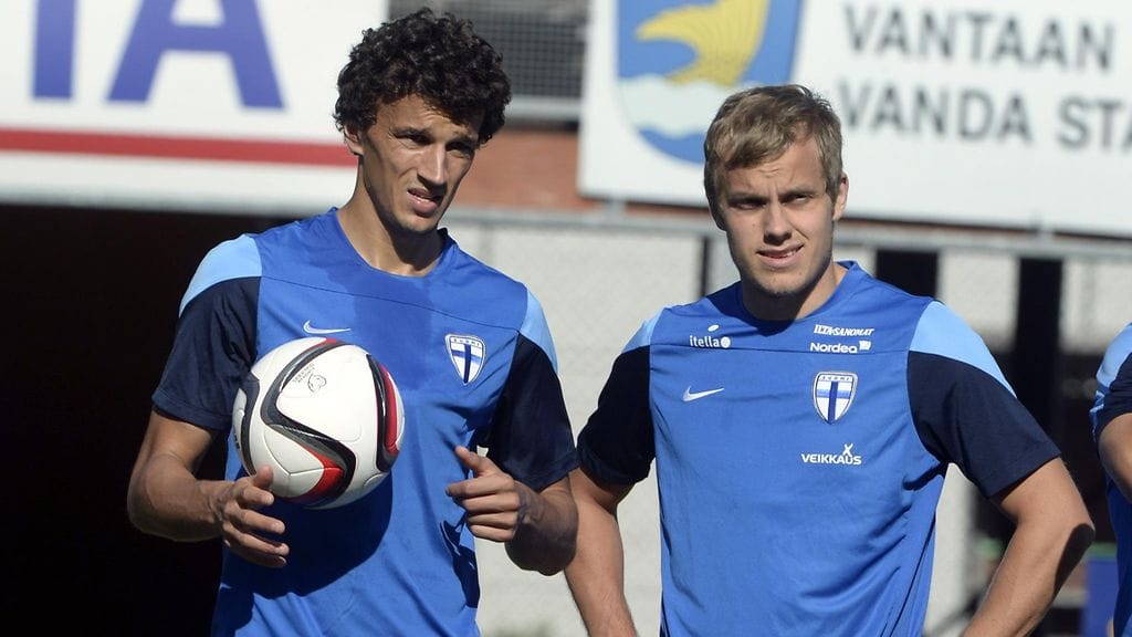 Roman Eremenko ja Teemu Pukki ovat joukkueessa mukana