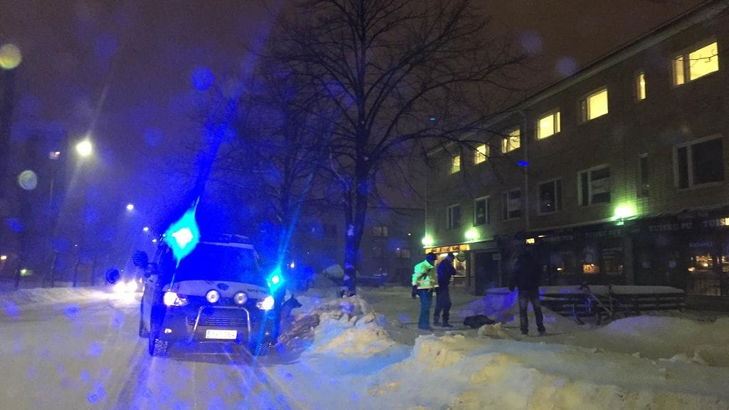 Carlos Sunila oli paikalla liki samaan aikaan ensimmäisen poliisipartion kanssa.