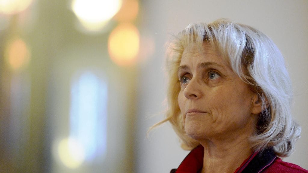 Kristillisdemokraattien puheenjohtaja, sisäministeri Päivi Räsänen.