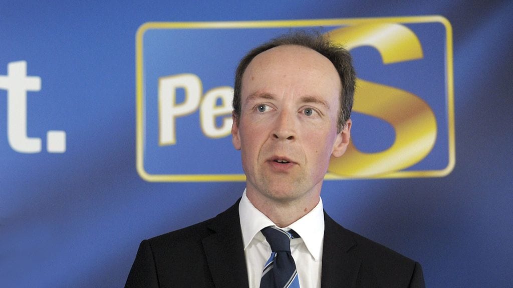 Jussi Halla-aho arkistokuvassa.
