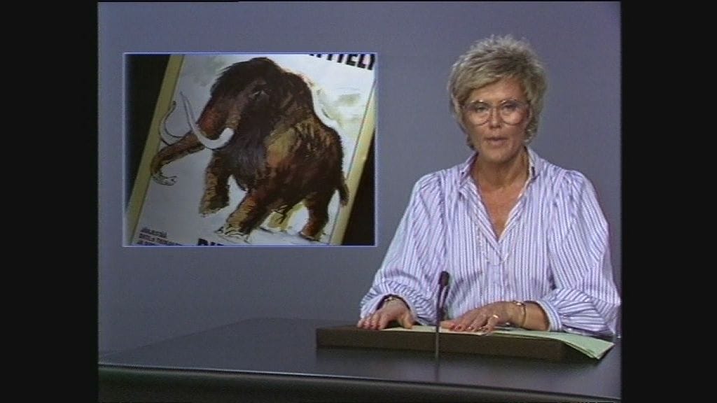 Leningradin eläintieteellisen museon mammutit tulivat Suomeen näytteille.