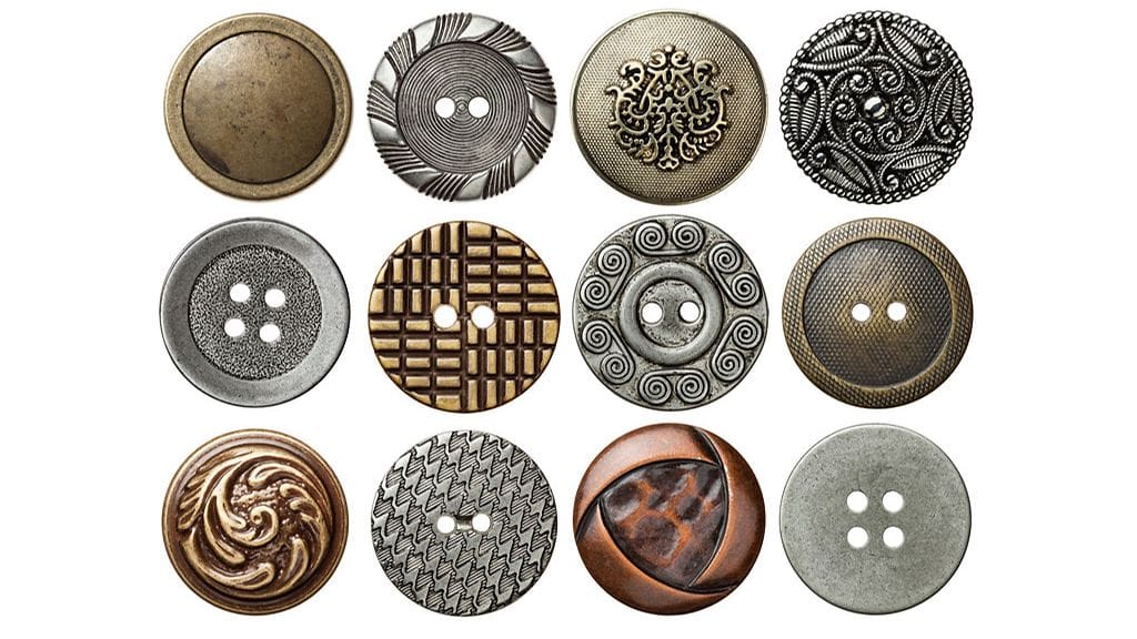 Vintage-henkiset napit tekevät ihmeitä hetkessä.