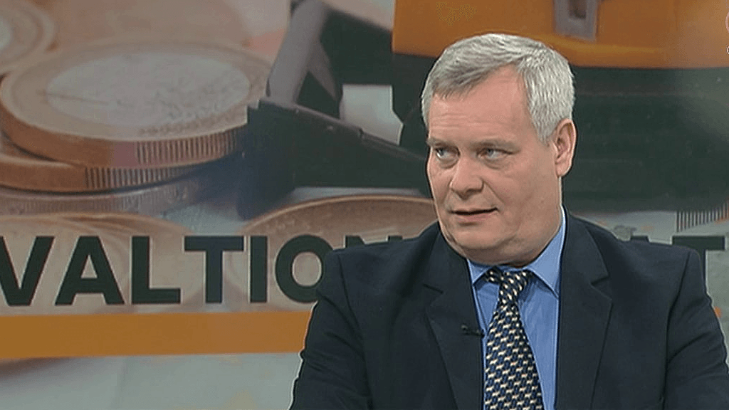 Antti Rinne oli Huomenta Suomen vieraana 20.1.2015.