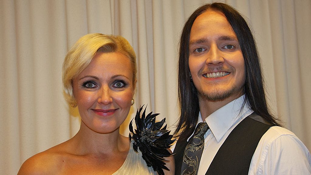 Tanssii Tähtien Kanssa -tähtipari Mari Perankoski ja Toni Rasimus.