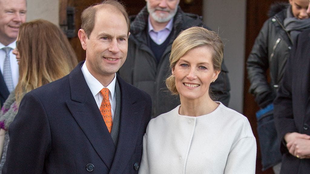 Prinssi Edward ja kreivitär Sophie Rhys-Jones.