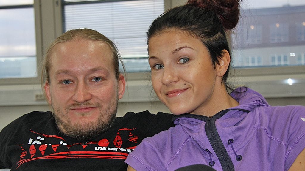 Tanssii Tähtien Kanssa -tähtipari Jarppi Leppälä ja Ansku Bergström.