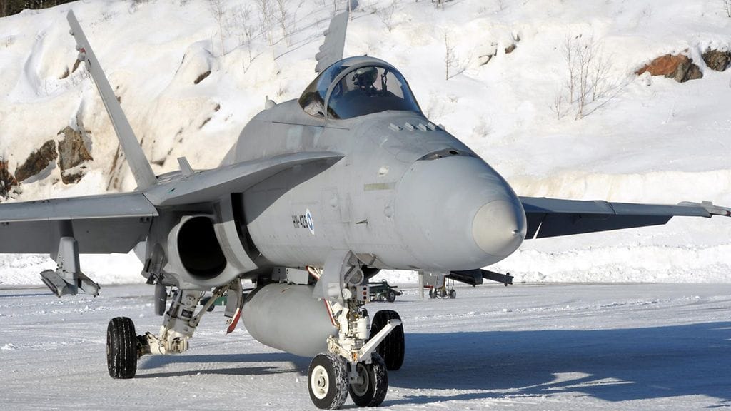 Harjoituksessa voidaan käyttää Hornetien omasuojavarustukseen kuuluvia soihtuja, jotka saattavat näkyä ilmassa kirkkaina valoilmiöinä.