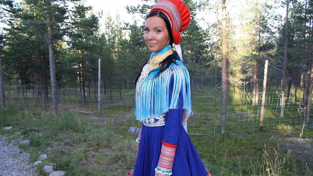 Anne-Maria Magga on ylpeä sukujuuristaan.