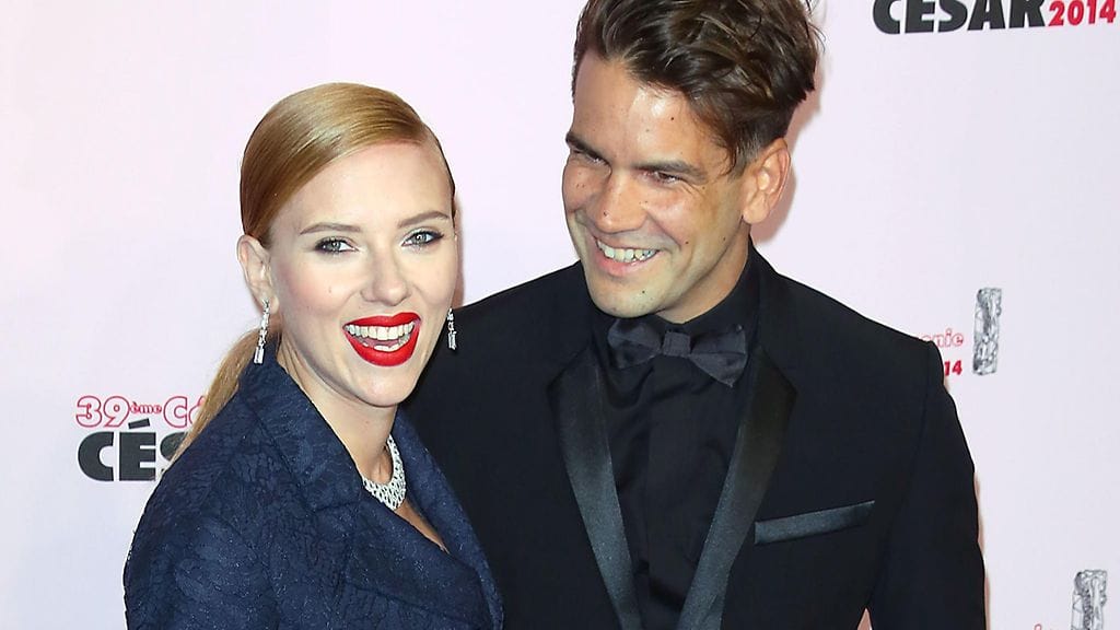 scarlett johansson, roman dauriac