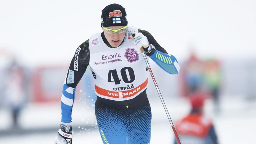 Toni Ketelä hiihti yllättäen kolmanneksi perinteisen sprintissä Otepäässä neljä viikkoa sitten.