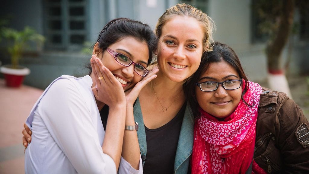 Iina Kuustonen Bangladeshissa