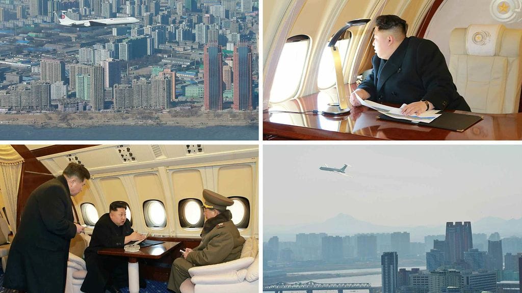 Pohjois-Korean johtajan Kim Jong-unin kone Air Force Un.