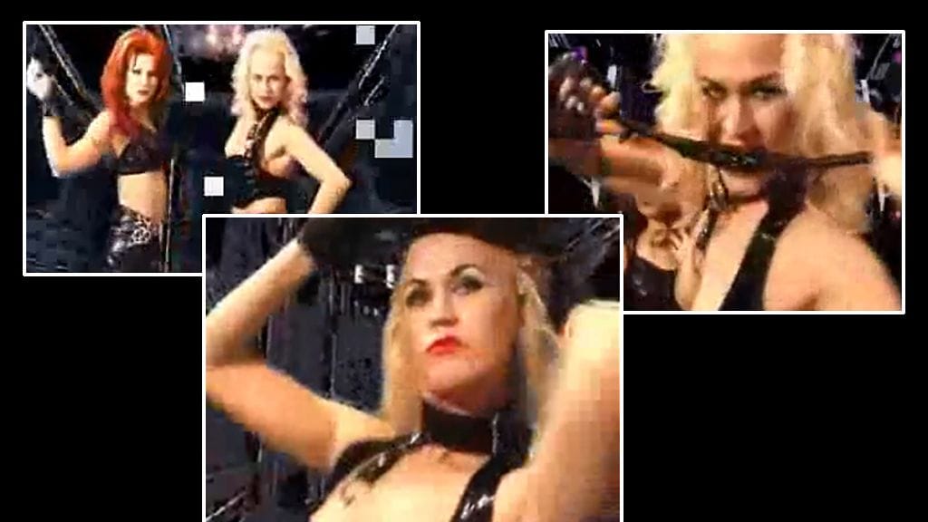 Maajussille morsian 2011 -ohjelman Mervi Somero Dominanainen-videolla