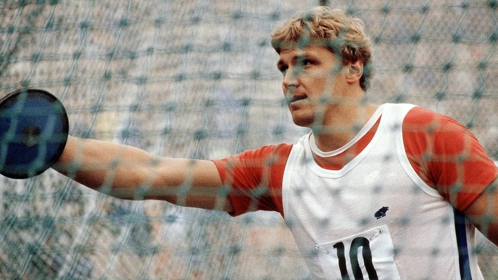 Markku Tuokko Kalevan kisoissa vuonna 1980.