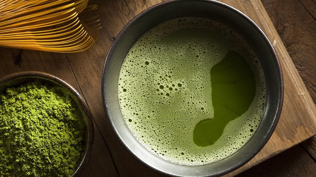 Matcha on hurjan terveellistä juomaa.