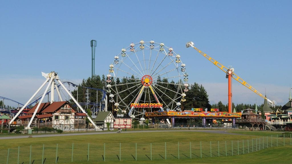 Powerpark-huvipuisto Alahärmässä 14 heinäkuuta 2010.