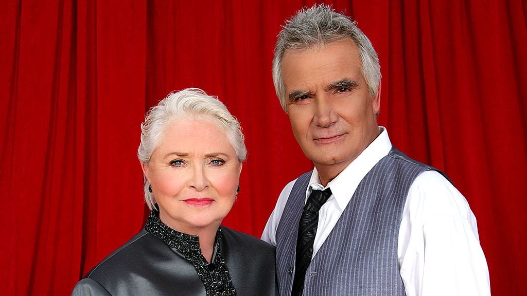 Kauniit ja rohkeat: Stephanie ja Eric Forrester (Susan Flannery ja JohnMcCook)